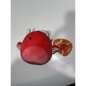 NWT - SQUISHMALLOW HALLOWEEN 2022‎ 4.5" - 5"  Karlie The Devil Bat
